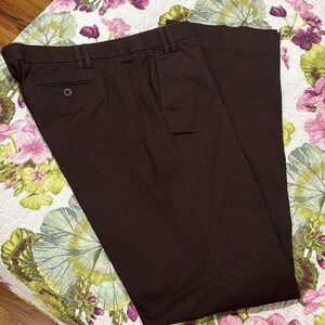 GAP Brown Stretch Trousers Wide Leg NWT